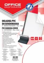 Opakowanie Okładki do bindowania Office Products A4 PVC 100 sztuk bezbarwna/transparentna