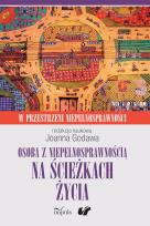 Okładka książki Osoba z niepełnosprawnością na ścieżkach życia