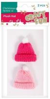 Opakowanie Ozdoba czapeczka 2 szt.- Boże Narodzenie