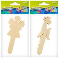 Opakowanie Ozdoba dekoracyjna drewniane patyki kształty MIX