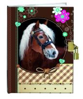 Opakowanie Pamiętnik z kłódką 13x18cm Sweet Horse