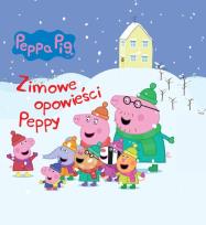 Okładka książki Peppa Pig Zimowe opowieści Peppy