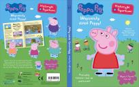 Okładka książki Peppa Pig.Wspaniały dzień Peppy.Historyjki z 6 trójwymiarowymi FIGURKAMI