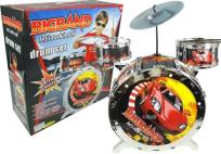 Opakowanie Perkusja ze światłami dla dzieci 3 Bębny Talerz