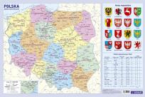 Opakowanie Podkładka Administracyjna mapa Polski