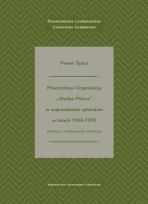 Okładka książki Powszechna Organizacja „Służba Polsce”  w województwie gdańskim w latach 1948-1955