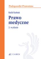 Okładka książki Prawo medyczne