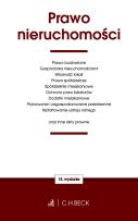 Okładka książki Prawo nieruchomości oraz ustawy towarzyszące