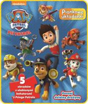 Okładka książki Psi Patrol. PIANKOWE UKŁADANIKI 5 arkuszy z układaną