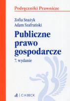 Okładka książki Publiczne prawo gospodarcze