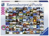 Opakowanie Puzzle 1000 Piękne miejsca USA i Kanady