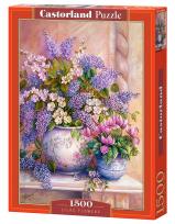 Opakowanie Puzzle 1500 Lilac Flowers CASTOR