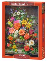 Opakowanie Puzzle 1500 September Flowers CASTOR