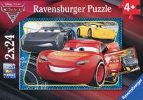 Opakowanie Puzzle 2x24 Cars 3 McQueen