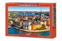 Opakowanie Puzzle 500 el.: The Old Town of Stockholm, Sweden