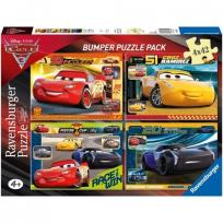 Opakowanie Puzzle Cars 3, 4x24el