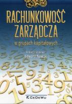 Okładka książki Rachunkowość zarządcza w grupach kapitałowych