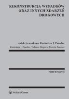 Okładka książki Rekonstrukcja wypadków oraz innych zdarzeń drogowych
