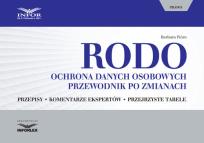 Okładka książki RODO ochrona danych osobowych Przewodnik po zmianach