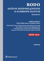 Okładka książki RODO Ogólne rozporządzenie o ochronie danych Komentarz