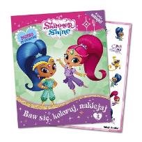 Okładka książki Shimmer and Shine ACTIVITY z naklejkami