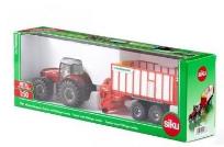 Opakowanie Siku Farmer - Traktor Massey-Ferguson z przyczepą2