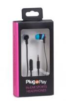 Opakowanie Słuchawki z mikrofonem ciemnoniebieski PLUG&PLAY