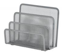 Opakowanie Sorter do korespondencji Q-Connect 3 przegrody metalowy srebrny
