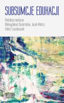 Okładka książki Subsumcje edukacji