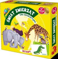 Opakowanie Świat zwierząt. Gra edukacyjna