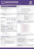 Okładka książki Tablice informatyczne Bootstrap