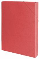 Opakowanie Teczka z gumką preszpanowa A4 przestrzenna 40 mm czerwona