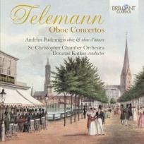 Okładka książki TELEMANN OBOE CONCERTOS