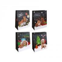 Opakowanie Torebki prezentowe 26x33 Psy i Koty 12szt