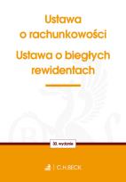 Okładka książki Ustawa o rachunkowości