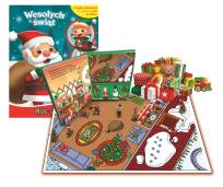 Okładka książki Wesołych Świąt. MOC ZABAWY 12 figurek i mata do zabawy