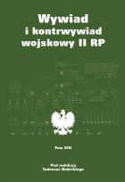Okładka książki Wywiad i kontrwywiad wojskowy II RP Tom 8