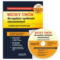 Okładka książki Wzory umów dla wspólnot i spółdzielni mieszkaniowych z praktycznymi komentarzami