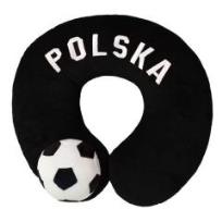 Opakowanie Zagłówek czarny Football