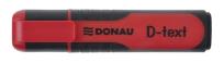 Opakowanie Zakreślacz fluorescencyjny Donau D-text czerwony