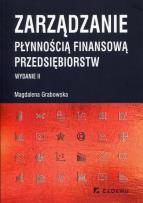 Okładka książki Zarządzanie płynnością finansową przedsiębiorstw