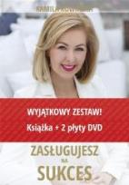 Okładka książki Zasługujesz na sukces! Zarób swój pierwszy...+2DVD