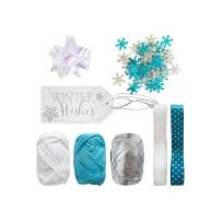 Opakowanie Zestaw do pakowania prezentów niebieski