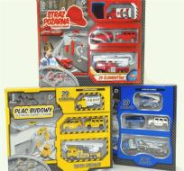 Opakowanie Zestaw pojazdów 3 wzory