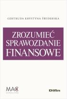 Okładka książki Zrozumieć sprawozdanie finansowe
