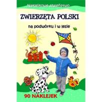 Opakowanie Zwierzęta Polski na podwórki i w lesie Naklejkowe szaleństwo
