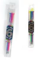 Opakowanie 6 w 1 Żelowy Neonowy Długopis Mechaniczny 1 Długopis 6 kolorów