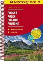 Okładka książki Atlas Polska 1:300 000 MARCO POLO