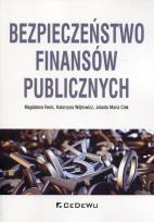 Okładka książki Bezpieczeństwo finansów publicznych