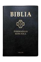 Okładka książki Biblia pierwszego Kościoła (czarna)